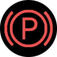 Waarschuwingslampje: Parkeerlicht
